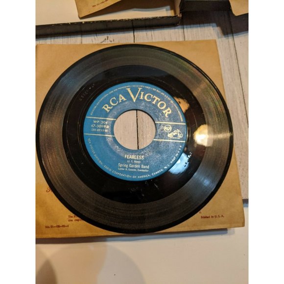 RCA Victor Musical Smart Set Band Marches Spring Garden Band 3 Records - Picture 7 of 12